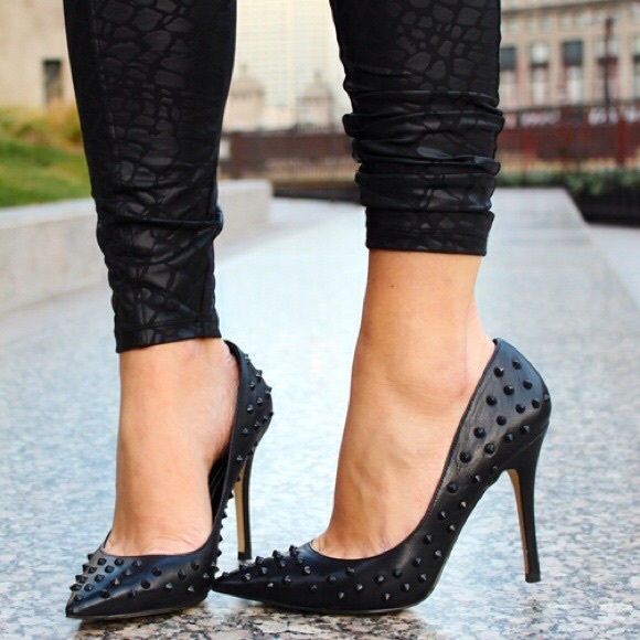 Truth or Dare Shoes - Truth Or Dare By Madonna Panu studded  Heels